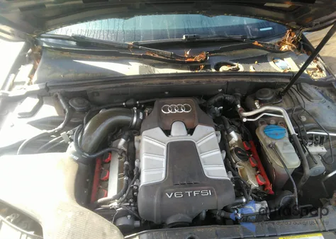 2013 Audi S4 3.0T Premium Plus from USA, damaged, VIN WAUKGAFL5DA085460